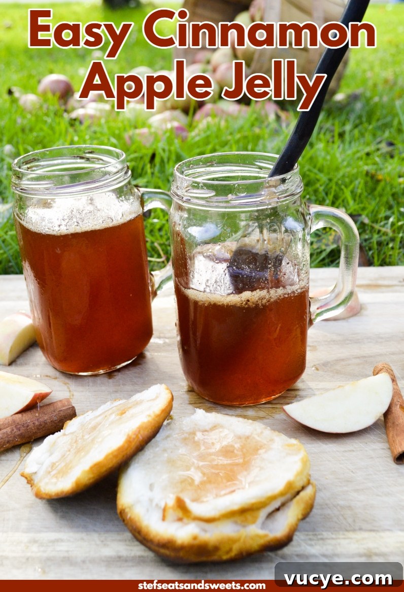 Easy Cinnamon Apple Jelly Pin 